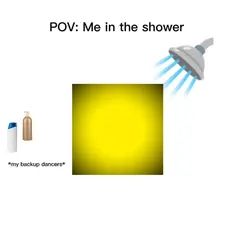 me in shower