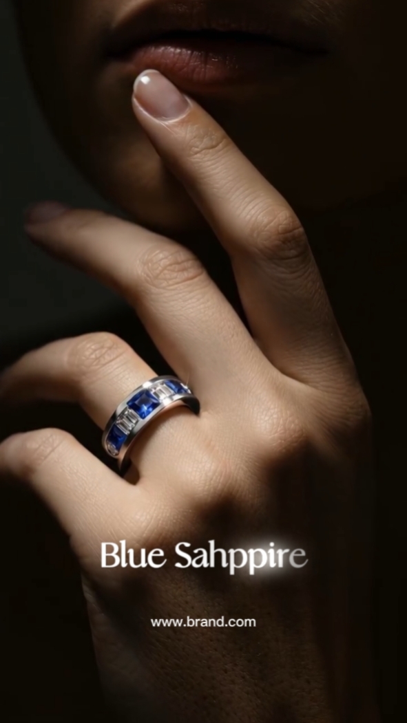 Blue Shappire Ring