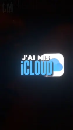 J’ai mis iCloud 