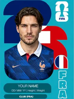 France Player Card