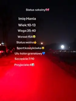 Status szkolny🎀