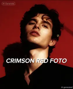 AI Crimson red foto