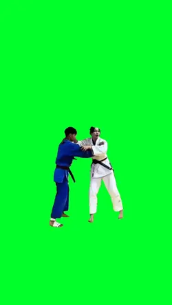 Karate woman