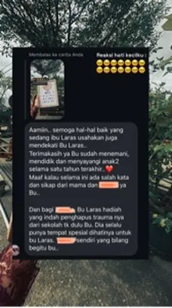 Reaksi hati kecilku🥹