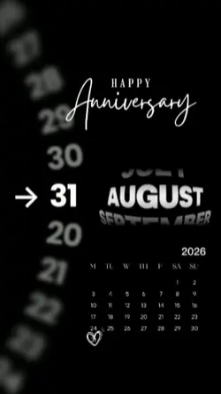 ANNIVERSARY 31 AUG