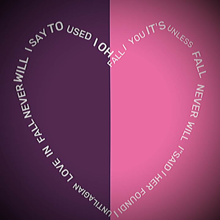 L'amour qui tombe