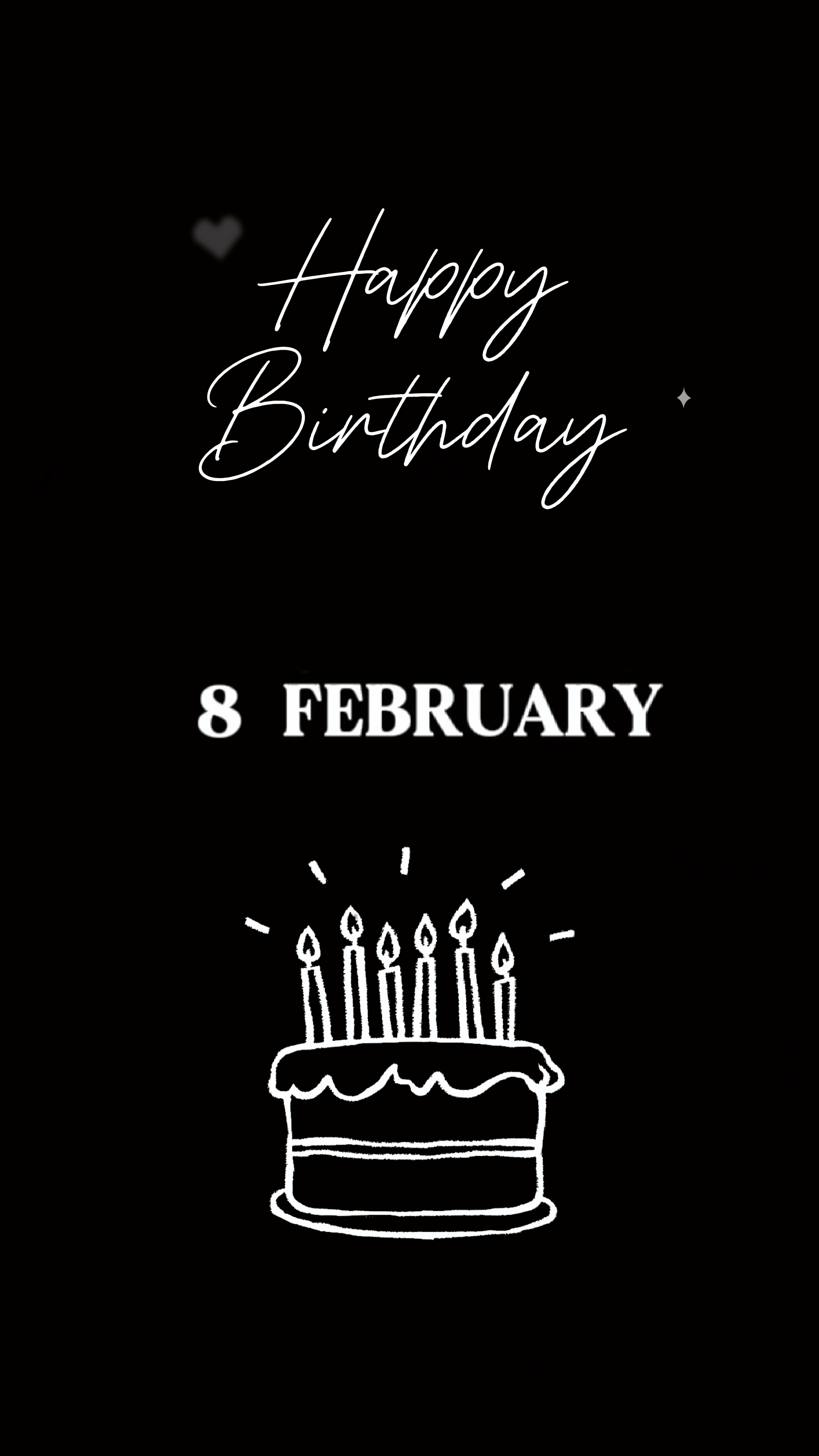8 FEBRUARY BIRTHDAY