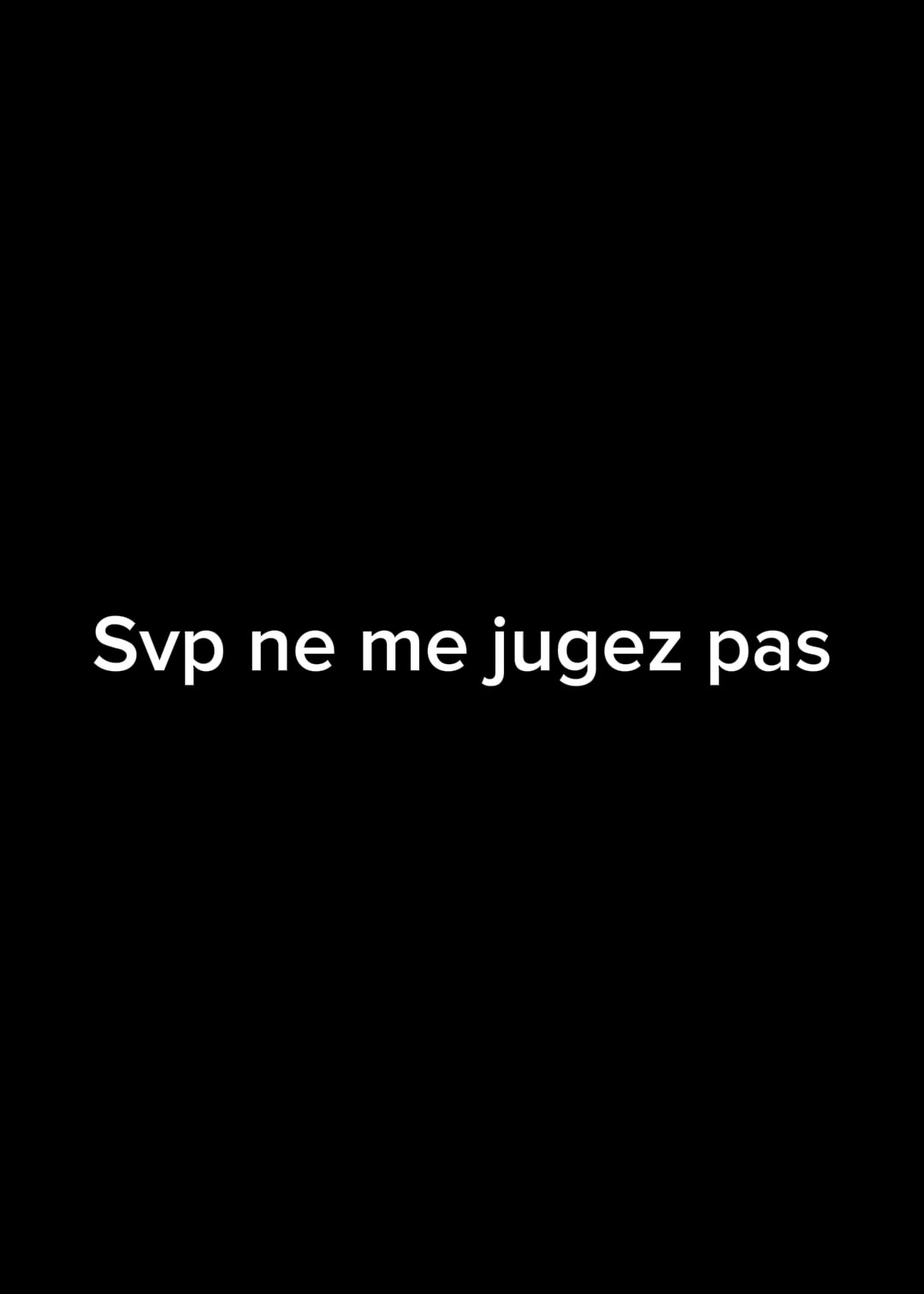 Ne me jugez pas 