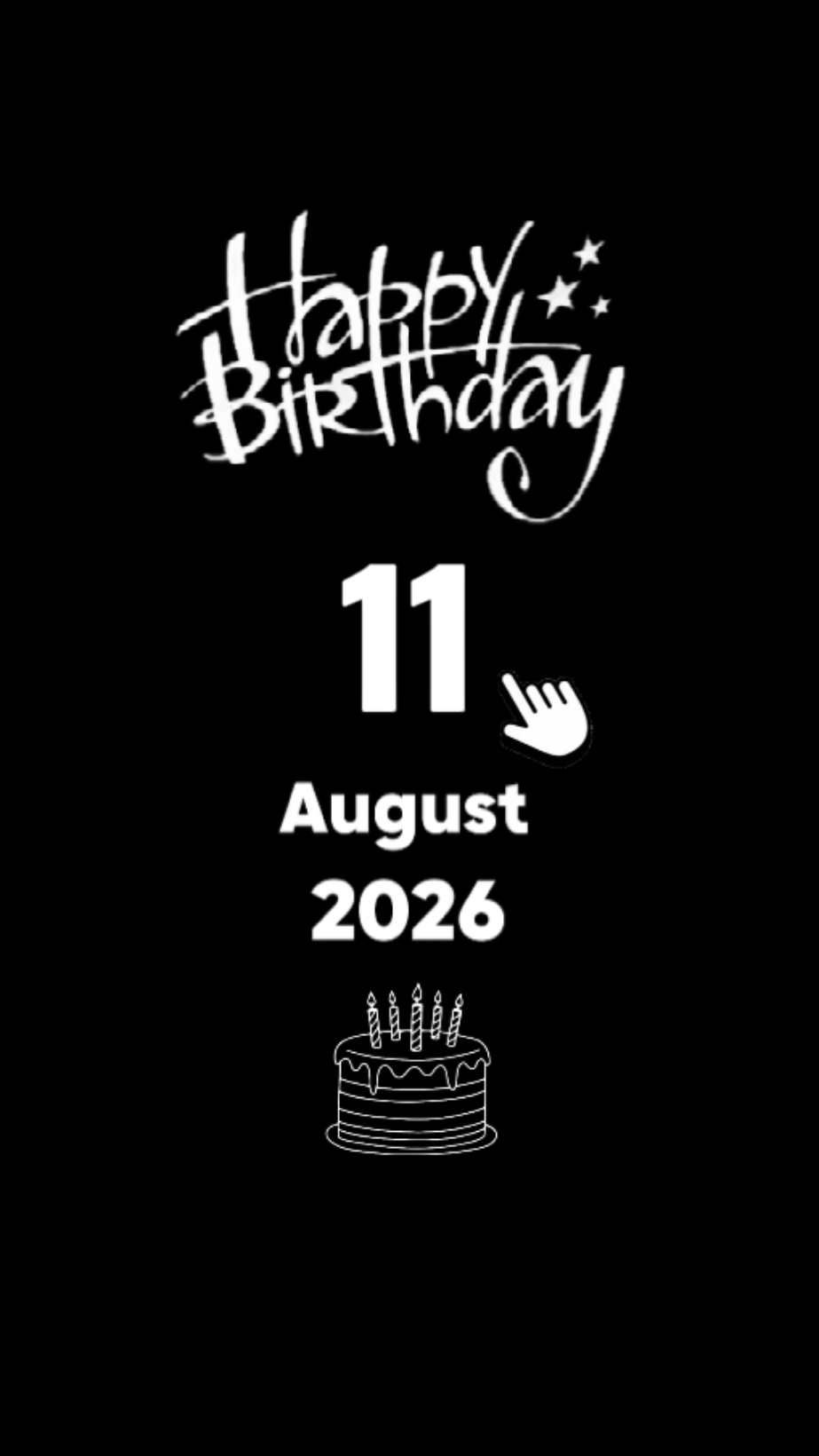 BDAY SON 11 AUGUST