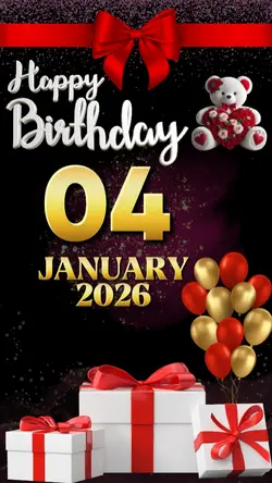 BIRTHDAY 04 JANUARY 
