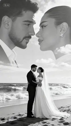 Couple photo collage