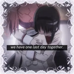 Madoka and Homura🎀‼️😽