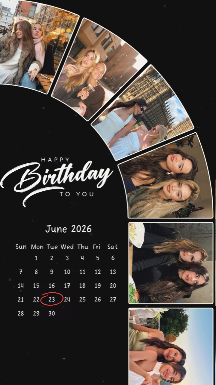 Birthday 23 June