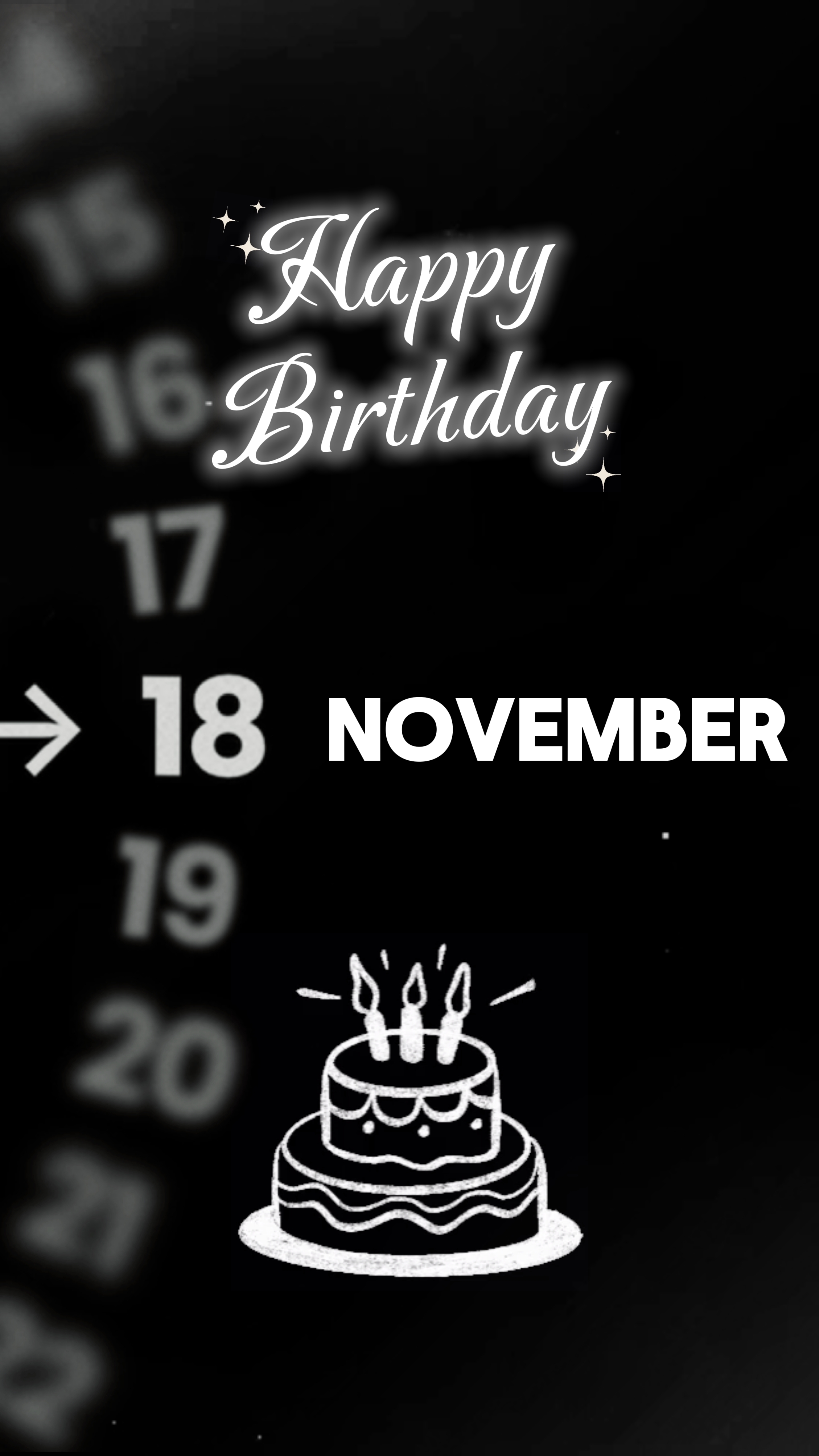 Hbd 18 November