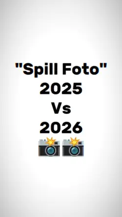 foto 2025 vs 2026
