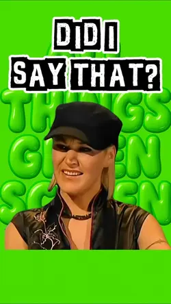 Did I say that? 