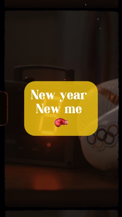New year new me 🥊