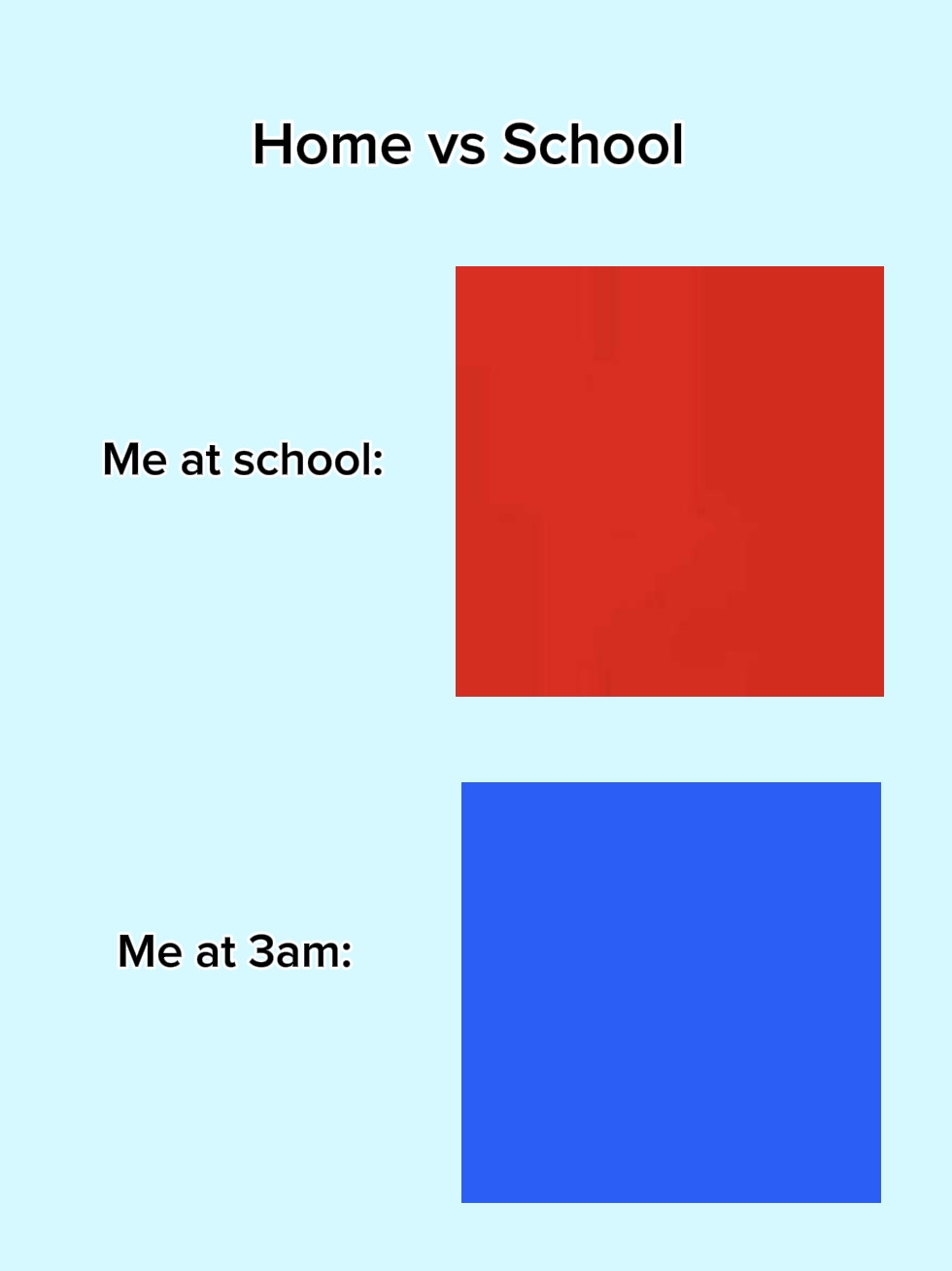 Maison vs école 