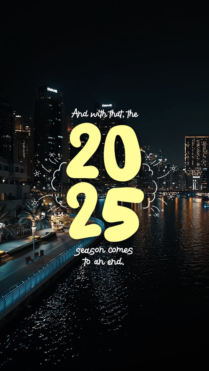 Récapitulatif de la saison 2025