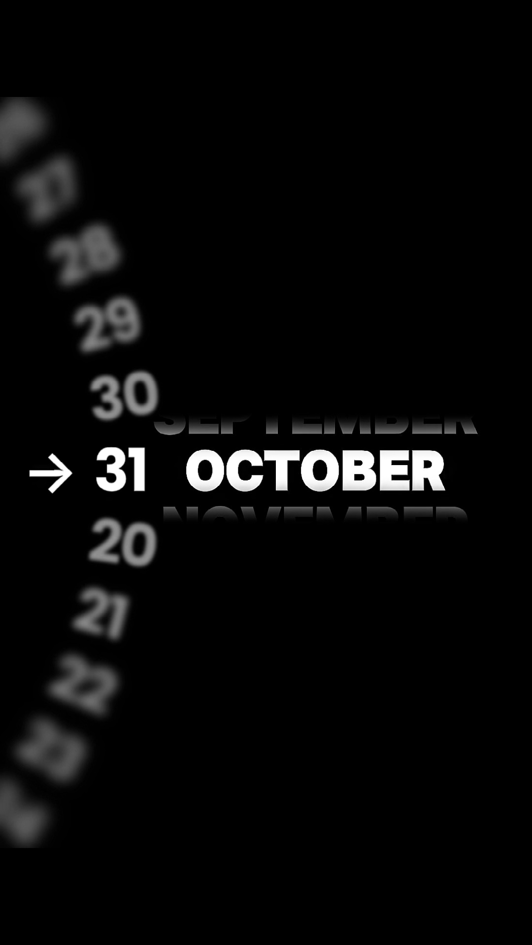 Anniversaire 31 octobre