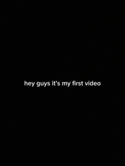 My first video