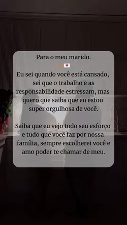 Para o meu marido