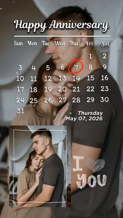 7 MAY, ANNIVERSARY