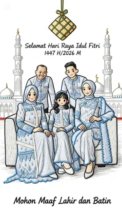 KARTUN IDULFITRI 