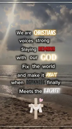 We are Christians 