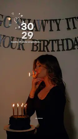 30 yaş şablonu