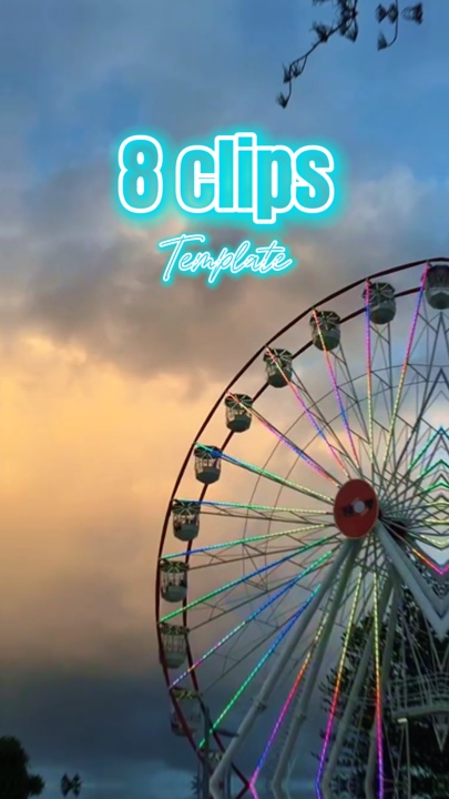 8 clips 