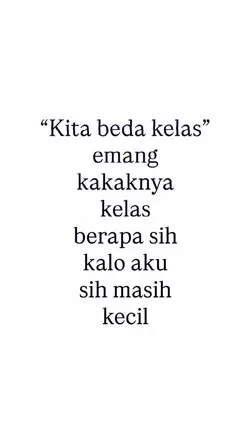kita beda kelas