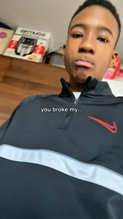 you broke my heart.