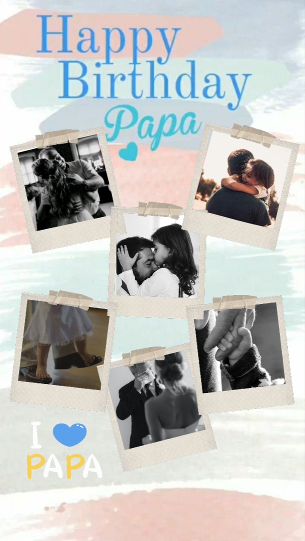 Feliz Aniversário Papai
