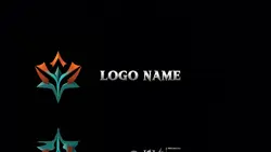 Simple logo intro