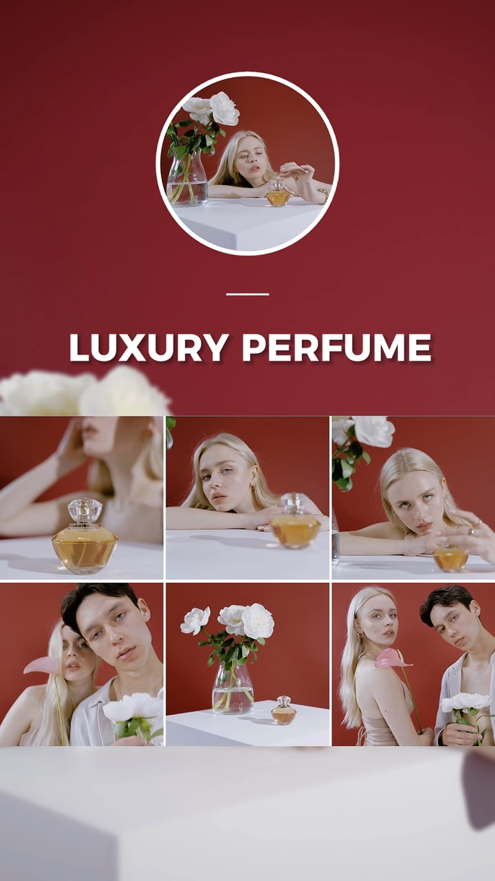 Marca De Exhibición De Productos De Perfume