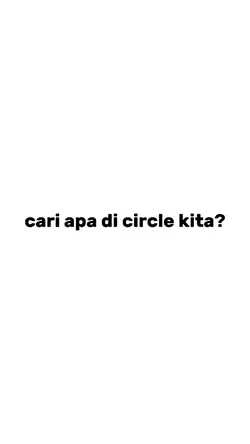 CARI APA DI CIRCLE 