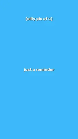 reminder