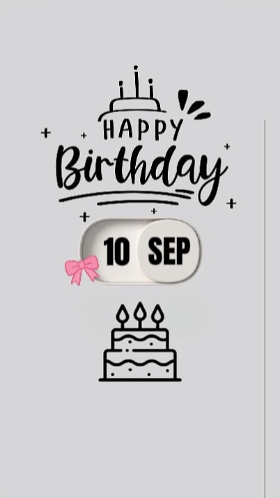 CUMPLEAÑOS 10 DE SEPTIEMBRE DE 2026