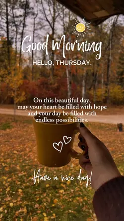 Hello Thursday ☕️