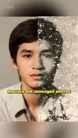 Restore old photos