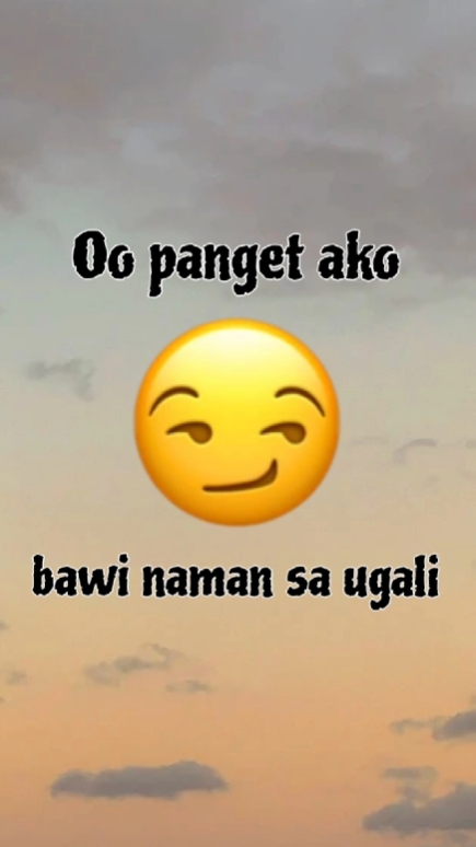 Oo pangit ako