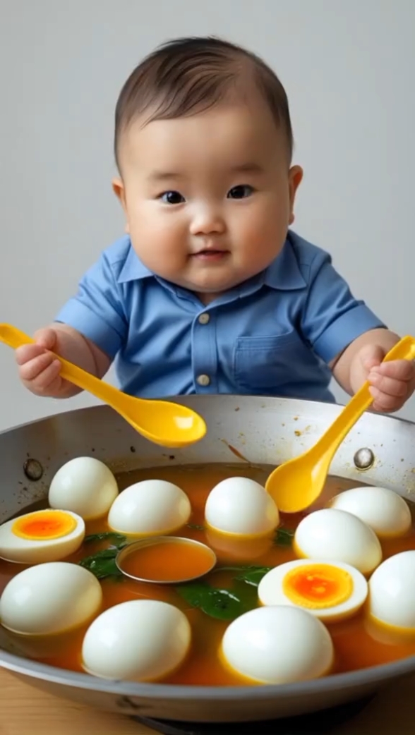 Bocil Mukbang telur