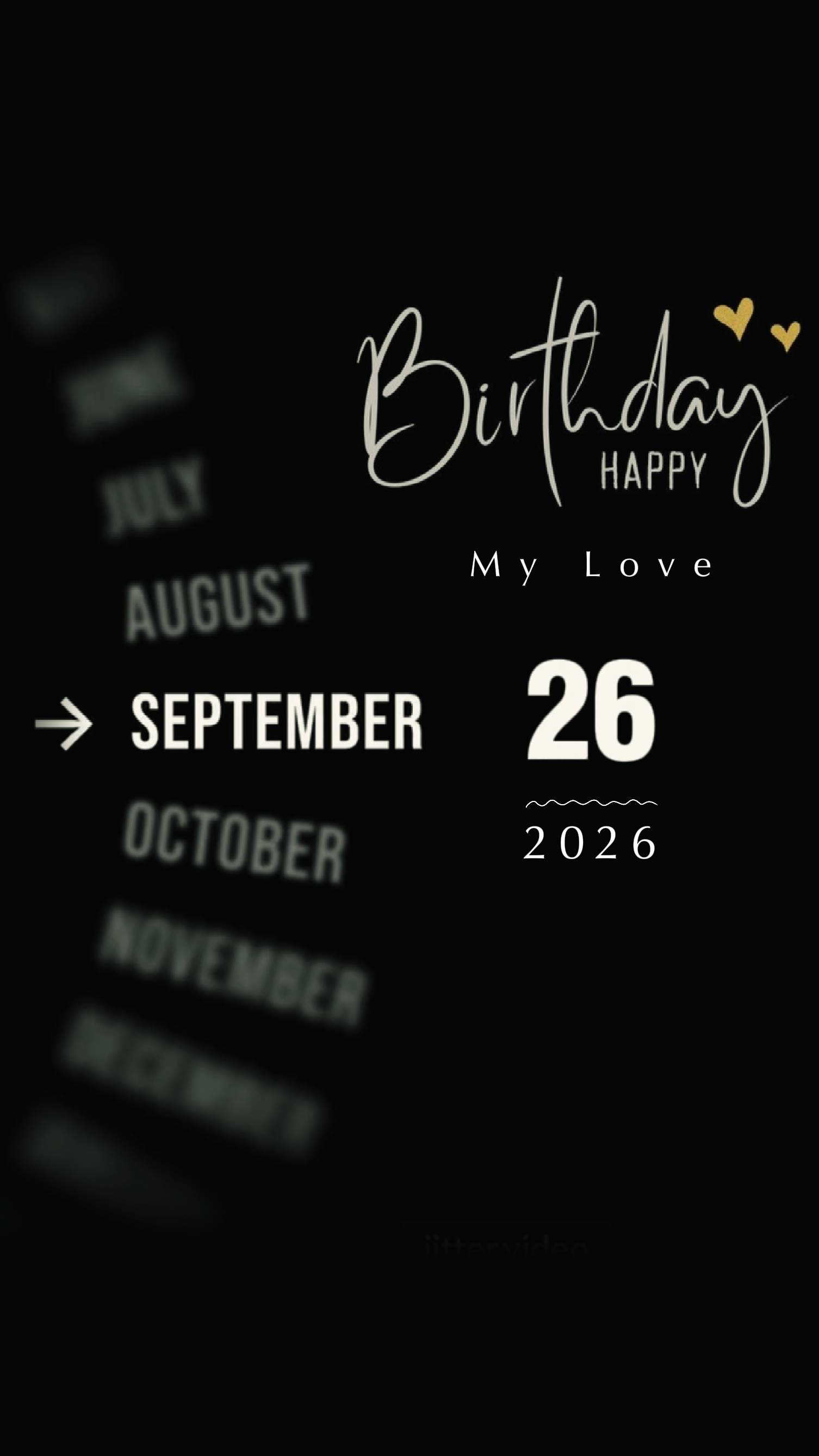HBD 26 de septiembre