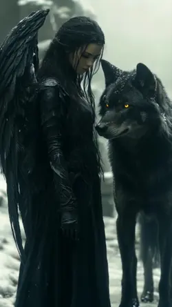 Angel and Wolf
