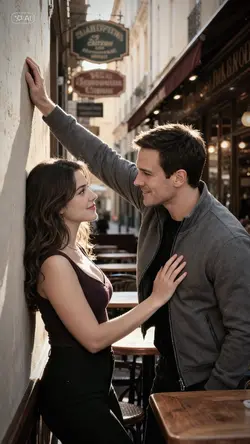 Trend couple collage