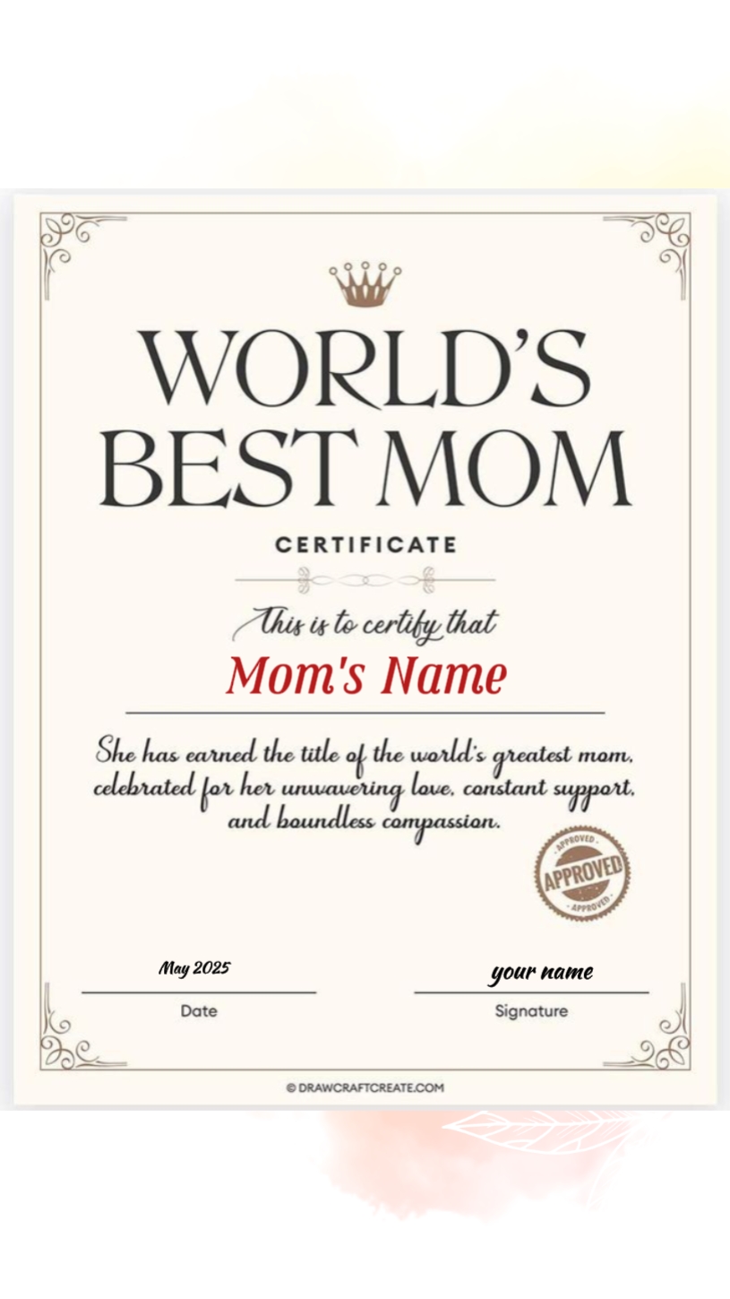 La mejor mamá