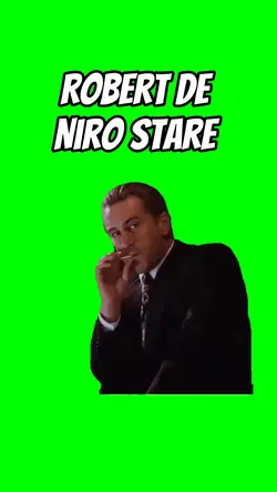 Robert De Niro stare