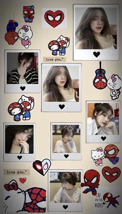 Ng nhện & hello kity