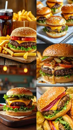 my burger today